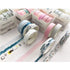 YUBBAEX 5 Rolls Washi Tape Set Creative Basic Skinny Masking Decorative Tapes for Arts, DIY Crafts, Journals, Planners, Scrapbooking, Wrapping (Do...