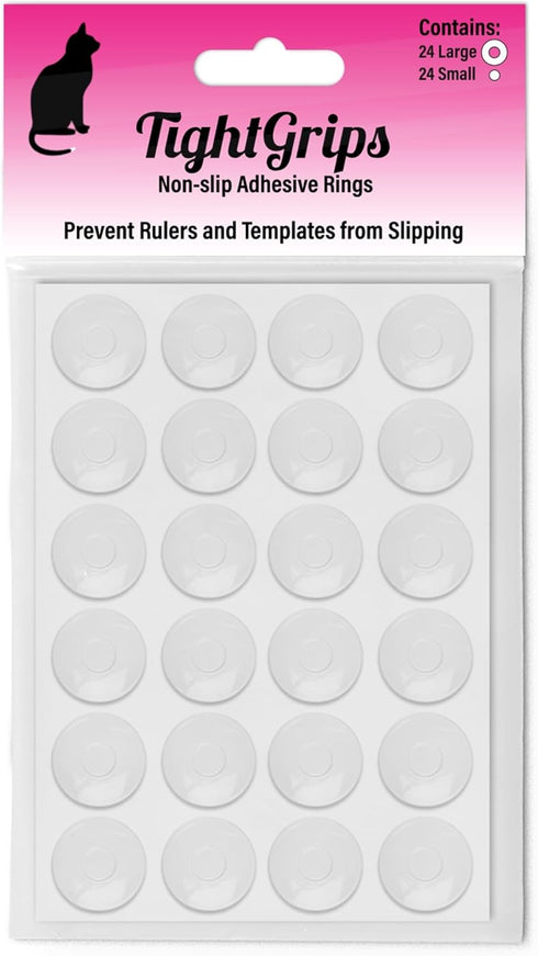 Non-Slip Pads for Quilt Templates | Precision Grips for Quilting Supplies | Enhance Accuracy and Stability | Non-Slip Quilting Tools | Complete Se...