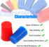 Glarks 50Pcs Silicone Rubber Tapered Plug Assortment Kit for Masking Off Holes During Powder Coating, Painting, Hydro Dipping, Media Blasting (50P...