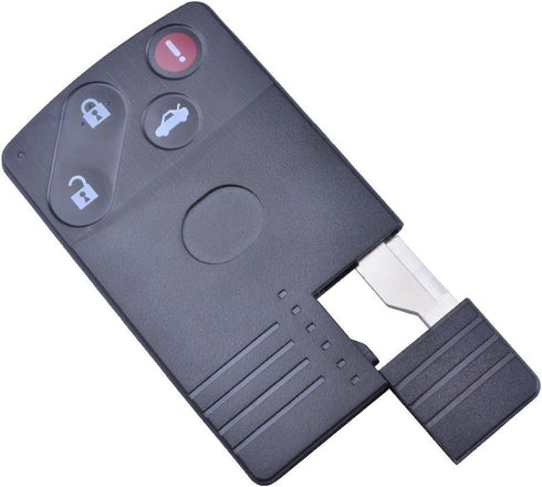 Replacement Keyless Remote Fob Key Shell Case Replacement Fit For Mazda RX-8 5 6 Miata MX-5 Miata CX-7 BGBX1T458SKE11A01...