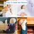 Baby Safety Locks - Maveek 8 Pack Child Proofing Lock For Drawers Doors Cupboard Dresser Door Closet Toilet Seat Oven Refrigerator, Adjustable Tra...