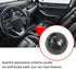 Forged Carbon Fiber Shift Knob Real Carbon Fiber Gear Shifter Spherical Type Unique Designed for Most Manual Car Universal Gear Shift Knob with 3 ...