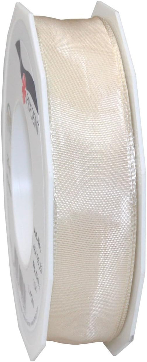 Morex Ribbon French Wired Lyon Ribbon, 1-Inch by 27-Yard Spool, Champagne (46425/25-104)...