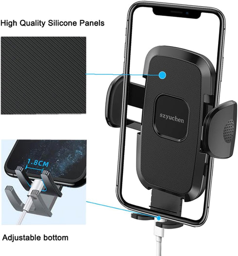 Car Cell Phone Holder Mount fit for Ford F150 F-150 Maverick Bronco/Bronco Sport Ranger Explorer Escape Edge Fusion Expedition F250 F350 Super Dut...