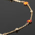 YOUBEIYEE 16.4 Feet Colorful Daisy Chain Necklace DIY for Women Gold Plated Brass Cross Chain with Bead Jewelry Chain Roll Jewelry Supplies Findin...