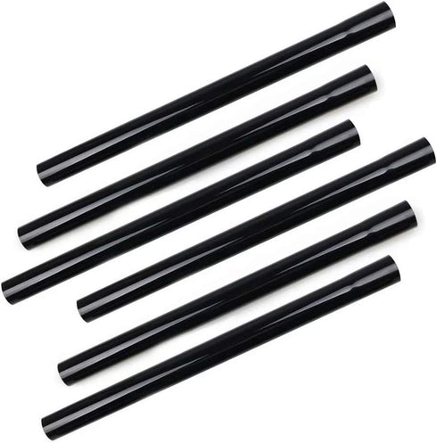 6 Pcs 1.25inch Universal Vacuum Extension Wand Vacuum Attachments 1 1/4 inch, 1 1/4" Friction Fit Extension Wand, Vacuum Cleaner Extension Tube...