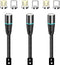 N. NETDOT Magnetic Charging Cable,2in1 Gen12 (6.6ft/3 Pack Black) 18W Fast Charging Magnetic Phone Charger and Data Transfer Magnetic Charger for ...
