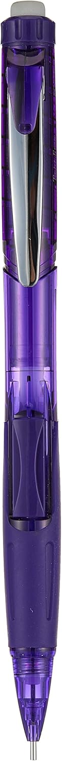Pentel Mechanical Pencil, Refillable Lead/Eraser, 0.9mm, Purple (PENPD279TV)...