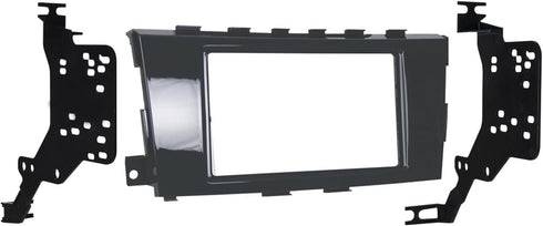 Metra 95-7617GHG Double DIN Dash Kit for Select 2013-2015 Nissan Altima Vehicles (Black)...