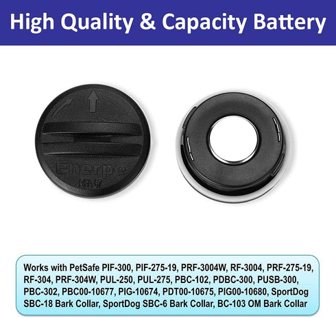 RFA-67 RFA-67D-11 6V Replacement Battery Long-Lasting & High Capacity Compatible with PetSafe Electronic Collars 10-Pack...