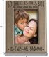 BELLA BUSTA- So There is This Boy he Kinda Stole my Heart,He Calls me Mommy-Mommy and Me-Mother's Day Gift-Mother and Son-Engraved Leather Picture...