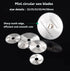 Cutting Wheel Set for Dremel Rotary Tool, HSS Circular Saw Blades, Resin Cutting Discs, 545 Diamond Cutting Wheel, Accessories Cutting Discs with ...