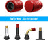 Tire Valve Stem Caps, Red(4 Pack)...