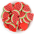 50 Pack Fruit Vegetable Plastic Charms Resin Flatbacks Buttons Beads Polymer Clay Beads for Miniature Fairy Garden Hair Acscessories Home Decorati...