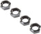 Losi Wheel Nut Black 4 Super Baja Rey LOS252078 Elec Car/Truck Replacement Parts...