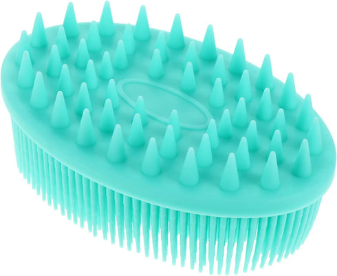 Baby Silicone Body Bath Brush Cradle Cap Brush Soft Hair Massage Brush Hair Scalp Massager for Newborns Toddlers Kids Shower...