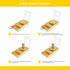 Milligram Scale 50g/0.001g,Portable Jewelry Scale with Cal Weight,LCD Backlit, Tare, High Precision Mini Carat Gram Scale for Powder Medicine,Jewe...