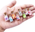 30PCS Cute Miniature Dollhouse Food Jar Glass Bottle 1:12 Pretend Play Doll House Kitchen Decoration 1:6 Lovely Mini Fruit Simulation Scene Candy ...