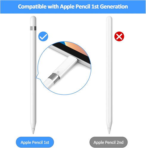 USB C to Pencil 1st Gen Adapter for iPad 10th Generation Male USB-C to Female Charging Adapters Bluetooth Pairing for iPad 10th Pencil Charging Co...