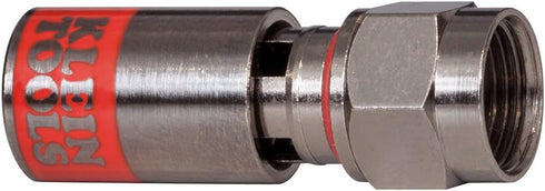 Klein Tools VDV812-615 Universal Compression Connector, RG59, Male, 10-Pack...