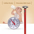 KT THERMO Instant Read 1-Inch Dial Thermometer,Best for The Coffee Drinks,Chocolate Milk Foam...