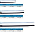 Superun Zip Tie Kit - 400 Pack Zip Ties Assorted Sizes 4 Inch, 6 Inch, 8 Inch Mix Pack in Black & White Wire Ties assortment…...