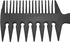 LQ Industrial Water Marbling Painting Comb 2PCS 3 in 1 Marbling-Professional Plastic Double Side Children Floating Painting Comb Paper Marbling Eb...