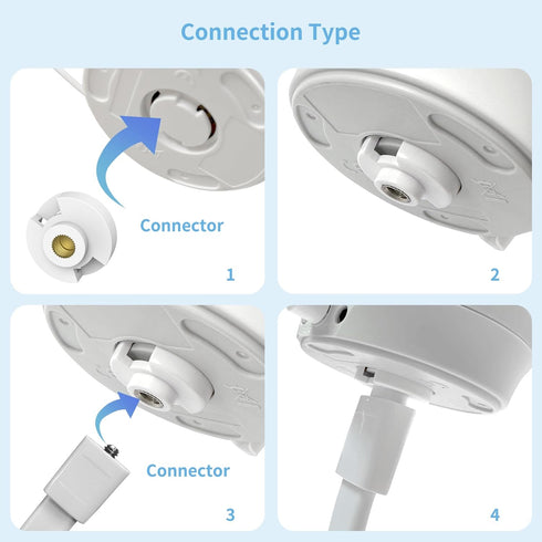 Baby Monitor Mount Universal Baby Monitor Mount Works for HB6550/ HB65/ ...(White)...