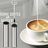 Electric Milk/Coffee Frother, Basecent Rechargeable Handheld Foam Maker/Mixer for Latte, Cappuccino, Frappe Drink, Hot Chocolate, Stainless Steel ...