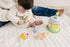 First Birthday Gifts for Girls and Boys: Soft Plush Birthday Cake Toy with 4 Sensory Toys. Embroidered with 'Happy Birthday', Lightweight and Port...