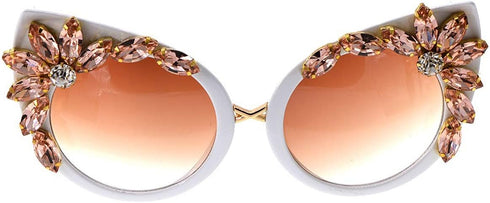 50Pcs Sew on Rhinestones 9x18 mm Flatback Glass Rhinestone Horse Eye Rhinestones with Gold Claw for DIY Crafts Clothes Bag Shoes,Black...