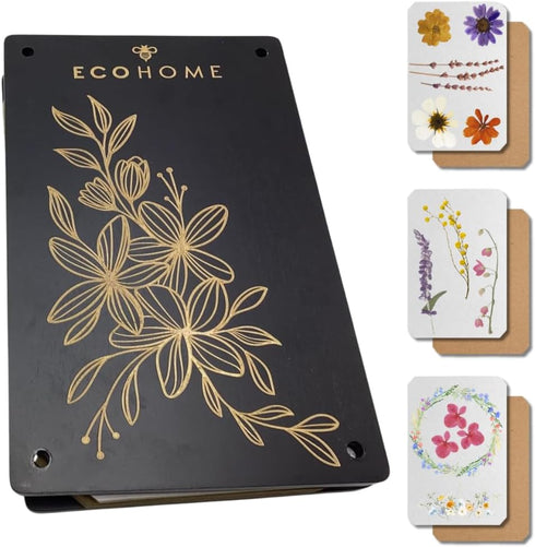 ECOHOME Flower Press Kit Replacement Cardboard Sheets - Ideal for Paper Crafting with Dried Flowers, Extends Lifeline, & Versatile Use in Botanica...