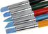 Bao Core Artist Paint Brush Set-5pcs Professional Silicon Brushes Blender for Painting, Masking Fluid,Clay Molding (5pcs Silicon Paintbrush#Blue)...