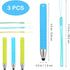 Kid-Friendly Pens for Touch Screens:Touch Screens Pen Stylus Silicone Anti-Slip Tablet Stylus Compatible with All Touch Screens,3 pcs Stylus + 3 p...