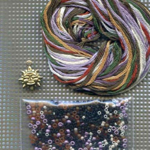 Love Coffee Beaded Counted Cross Stitch Charmed Ornaments Kit Mill Hill 2013 I Love MH163102...