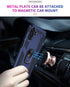 Samsung Galaxy A13 5G Case with HD Screen Protector, Military-Grade Ring Holder Stand Car Mount, Shockproof Cover for Galaxy A13 5G/A04s, Blue...