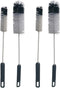 NewFerU Bottle Cleaning Brushes Long Handle Thin, Small Big Wire Cleaner Bendable Flexible for Water Wine Baby Bottles, Pipe, Tube, Hose, Flask (4...