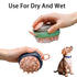 Dog Bath Brush Comb Silicone Rubber Pet Shampoo Massage Dispenser Grooming Shower Brush for Short Long Haired Dogs and Cats Washing, Best Pet Bath...