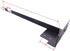 Tech Team #00712 Bed Frame Extension Set, Extend a Metal Bedframe to Meet a Headboard or Footboard, 2 Pieces, Hardware Included...