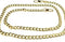 HAHIYO Purse Chain Strap Length 47.2" SPOT-ON Gold for Shoulder Cross Body Sling Purse Handbag Clutch Bag Replacement Strap Comfortable Flat 0.4" ...