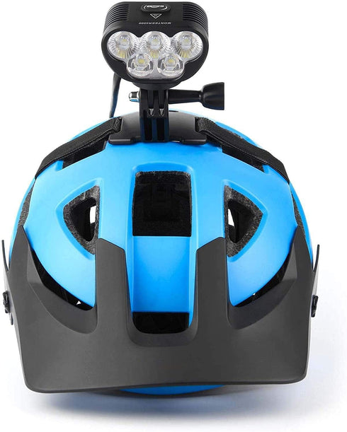 Magicshine MJ-6276 Head/Helmet Mount Kit for Garmin/GoPro Devices, Compatible with Bike Lights, Cameras etc. Comes with Adjustable Headband for He...