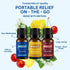 Halls Breathe Essential Oil Variety Pack – Mentho-Lyptus, Lemon, Cherry – Menthol Essential Oil for Relaxing Ambiance, Menthol Oil with Uplifting ...