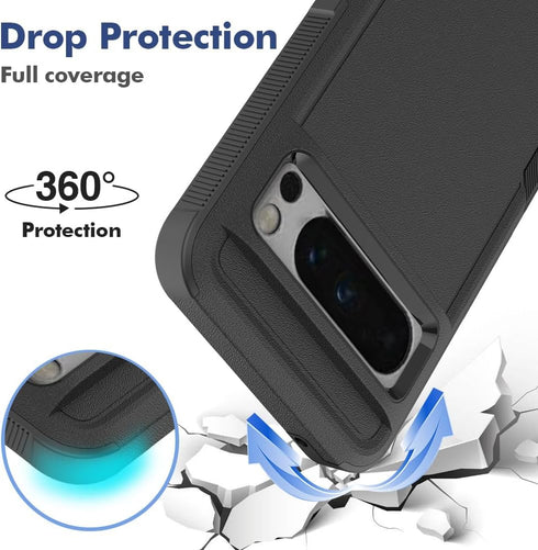 Case for Pixel 8 Pro 5g, Shockproof, Strong and Durable Phone Protective Case for Google Pixel 8 Pro 2023, Black......