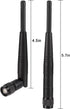 Eightwood 5dBi 2.4GHz WiFi Antenna RP-TNC Male Antennas (2-Pack) Compatible with Trimble Robotic Total Stations, Wireless Router Linksys WRT54G...