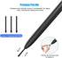 Remarkable 2 Pen with Eraser, EMR Stylus Pen with 4096 Pressure Levels, Tilt Sensor?Palm Rejection, Pencil Holder, for Remarkable 2&1/Galaxy Tab&B...