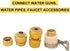 2024 NEW Upgrade Car Washing Water Gun Garden Hose Nozzle Sprayer, Metal High Pressure Leak-proof Water Hose Nozzle with 3 Adjustable Spray Patter...