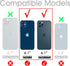 for iPhone 12 Case and iPhone 12 Pro Case Clear 6.1 Inch with Pattern Design, Protective Slim TPU Cover + Shockproof Bumper for Women and Girls (T...