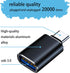 SheraF 4 Pack USB to USB C OTG Adapter, 2Pack Type C Female to A Male Charger Converter 2Pack USB C Male to USB 3.0 Female Adapter Thunderbolt 4 C...