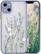 Ownest Compatible with iPhone 13 Case for Clear Frosted PC Back 3D Floral Girls Woman and Soft TPU Bumper Protective Silicone Slim Shockproof Case...