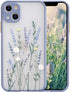 Ownest Compatible with iPhone 13 Case for Clear Frosted PC Back 3D Floral Girls Woman and Soft TPU Bumper Protective Silicone Slim Shockproof Case...